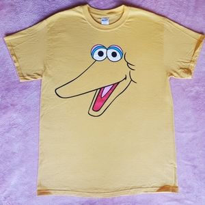 Big bird yellow t-shirt